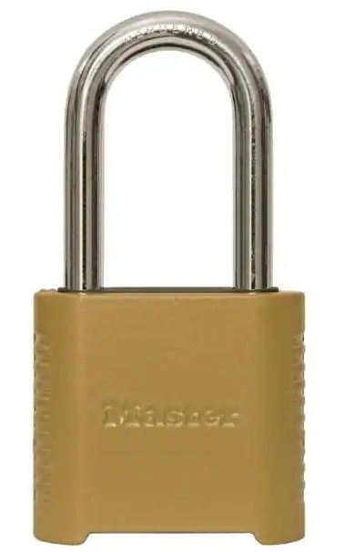 Photo 1 of 
Master Lock
Outdoor Combination Lock, 2 in. Shackle, Resettable