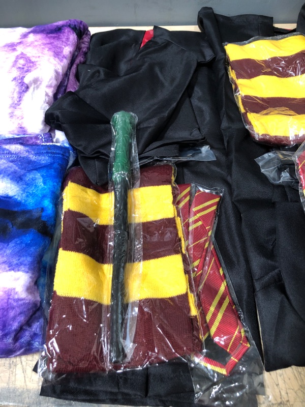 Photo 3 of Bundle of Children's harry potter Halloween costume, and children's throw flannel blanket.