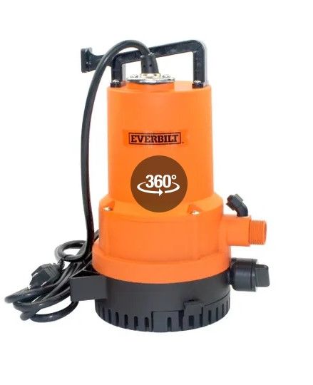 Photo 1 of 1/4 HP 2-in-1 Utility Pump
