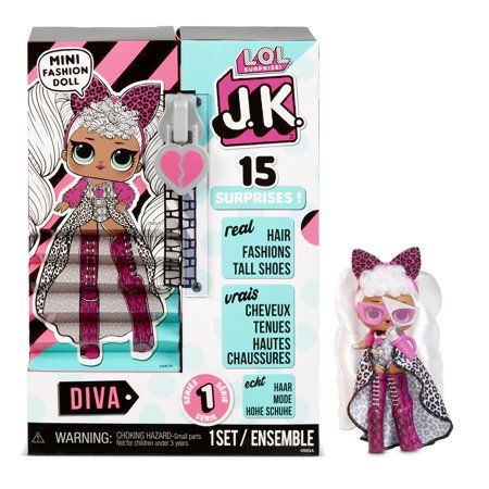 Photo 1 of LOL Surprise JK Diva Mini Fashion Doll with 15 Surprises Great Gift for Kids Ages 4 5 6+ *****4PACK 
(4 DIFFERENT DOLLS )