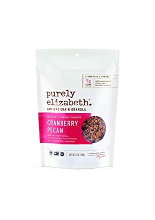 Photo 1 of **EXPIRES JUNE21/2022** NOT REFUNDABLE  SET OF 3 Purely Elizabeth Ancient Grain Granola, Certified Gluten-free, Vegan & Non-GMO | Coconut Sugar | Delicious Healthy Snack | Cranberry Pecan | 12oz
