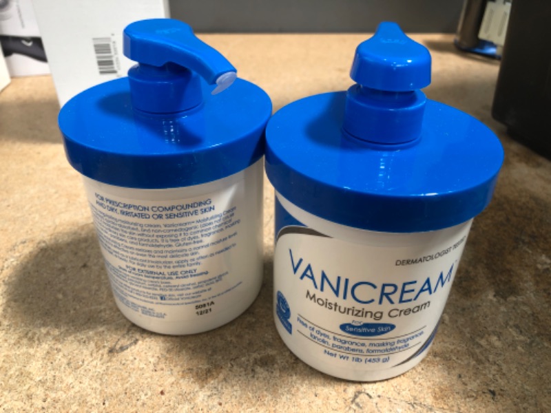 Photo 2 of **EXPIRED DECEMBER 2021**Vanicream Moisturizing Skin Cream with Pump Dispenser - 16 fl oz (1 lb) - Moisturizer Formulated Without Common Irritants for Those with Sensitive Skin (2 PACK)
