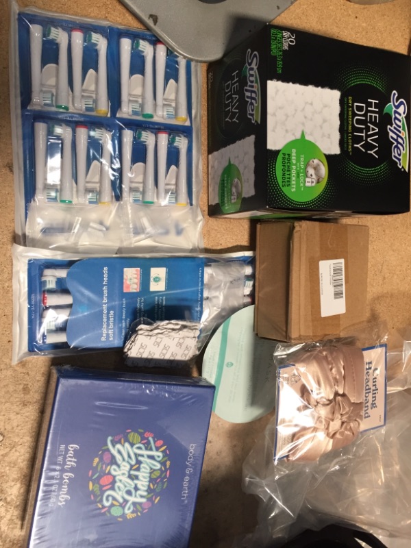 Photo 1 of **NOT REFUNDABLE** BUNDLE OF ASSORTED HYGEINE ITEMS, AND CLEANING ETC..