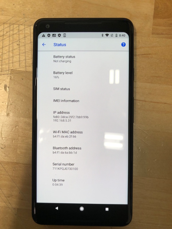 Photo 5 of Google Pixel 2 XL 128GB Unlocked GSM/CDMA 4G LTE Octa-Core Phone w/ 12.2MP Camera - Just Black


**tested, powers on and working!!