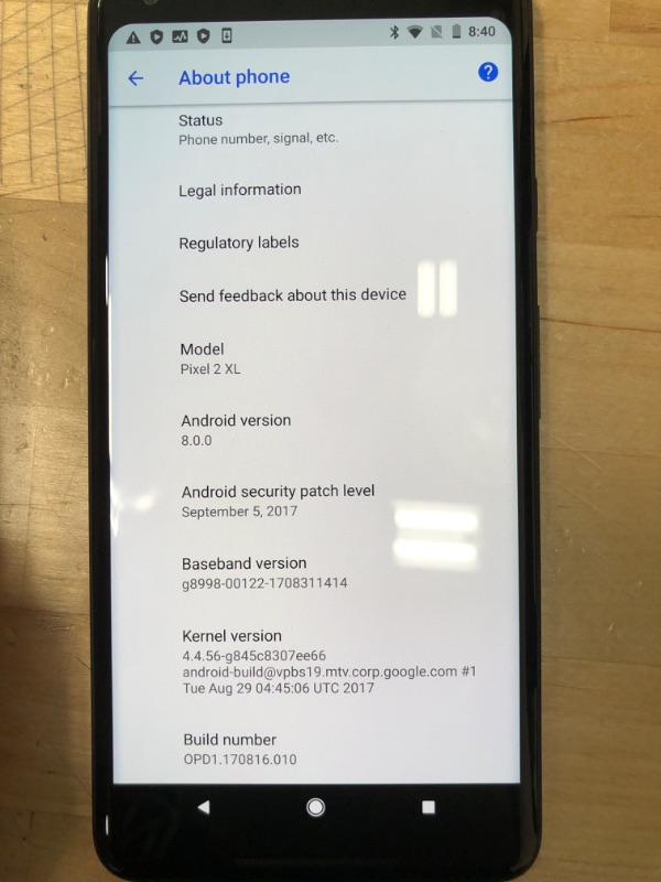 Photo 6 of Google Pixel 2 XL 128GB Unlocked GSM/CDMA 4G LTE Octa-Core Phone w/ 12.2MP Camera - Just Black


**tested, powers on and working!!