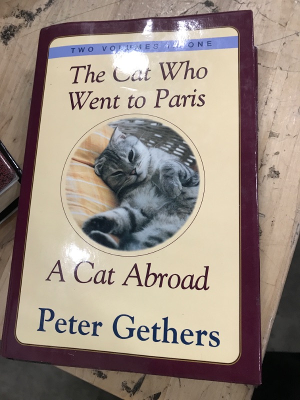 Photo 2 of The Cat Who Went To Paris & A Cat Abroad: Two Volumes In One Hardcover – January 1, 2001
 AND in the dark of the night BOOK