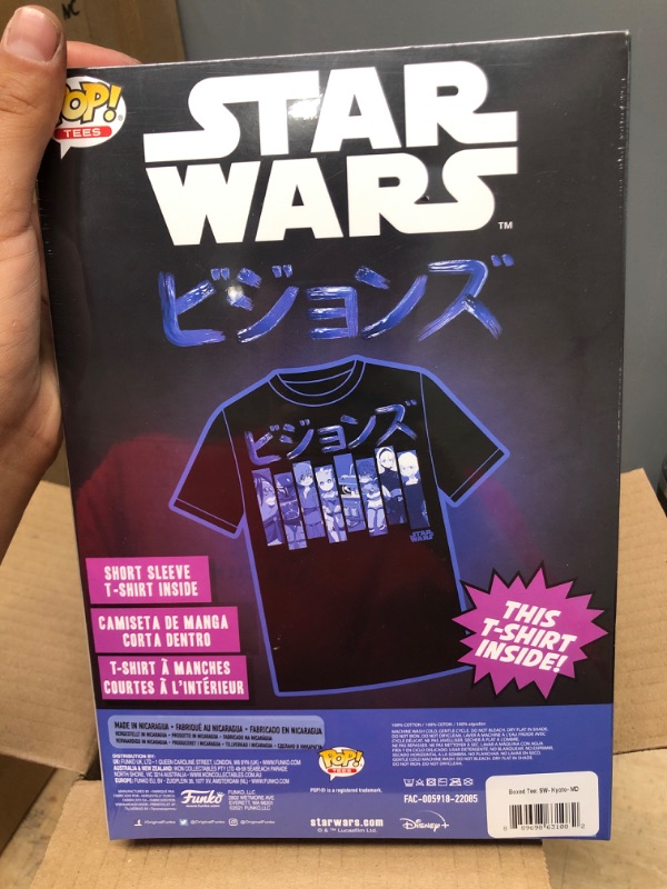 Photo 1 of FUNKO POP TEES STAR WARS MEDIUM
4 PACK