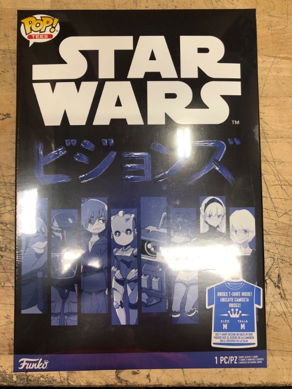 Photo 1 of FUNKO POP TEES STAR WARS MEDIUM
4 PACK