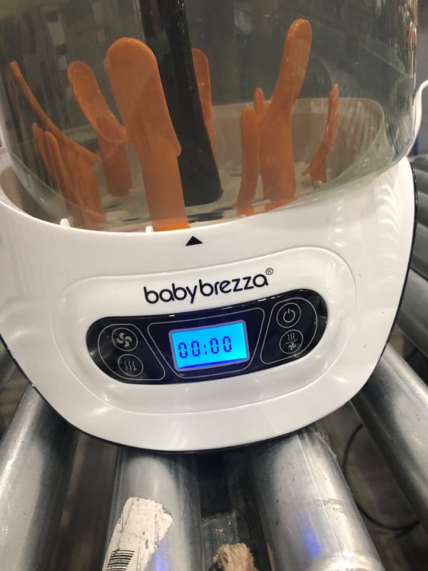 Photo 1 of Baby Brezza Baby Bottle Sterilizer and Dryer Machine – Electric Steam Sterilization - Universal Fit - Pacifiers, Glass, Plastic, and Newborn Feeding Bottles
