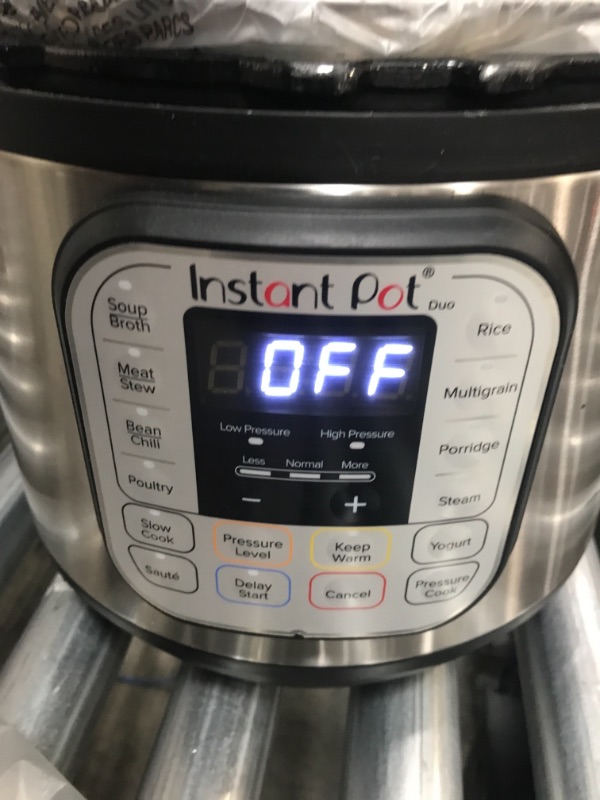 Photo 4 of Instant Pot 6-Quart Duo Electric Pressure Cooker 7-in-1 Yogurt Maker Food Steamer Slow Cooker Rice Cooker & More
