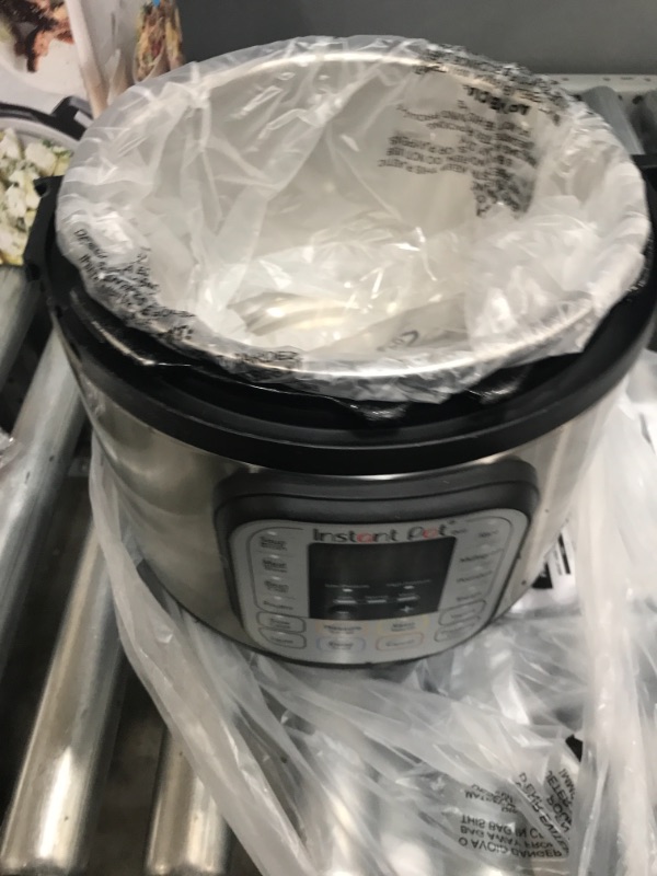 Photo 6 of Instant Pot 6-Quart Duo Electric Pressure Cooker 7-in-1 Yogurt Maker Food Steamer Slow Cooker Rice Cooker & More
