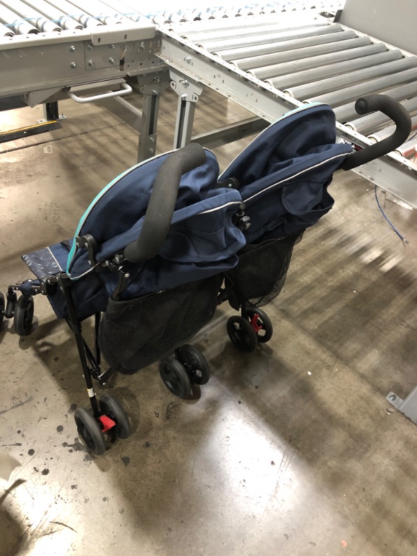 Photo 1 of Delta Children LX Side by Side Double Stroller, Night Sky
