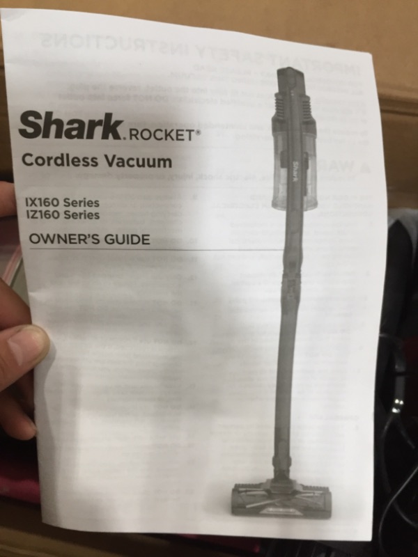 Photo 1 of Shark IZ163H Pet Plus Cordless Stick Vacuum with Self-Cleaning Brushroll, PowerFins, MultiFLEX, Crevice Tool & Pet Multi-Tool, 40-min Runtime, Raspberry
