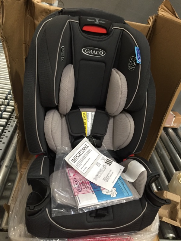 Photo 2 of Graco Slimfit 3 in 1 Car Seat | Slim & Comfy Design Saves Space in Your Back Seat, Redmond
