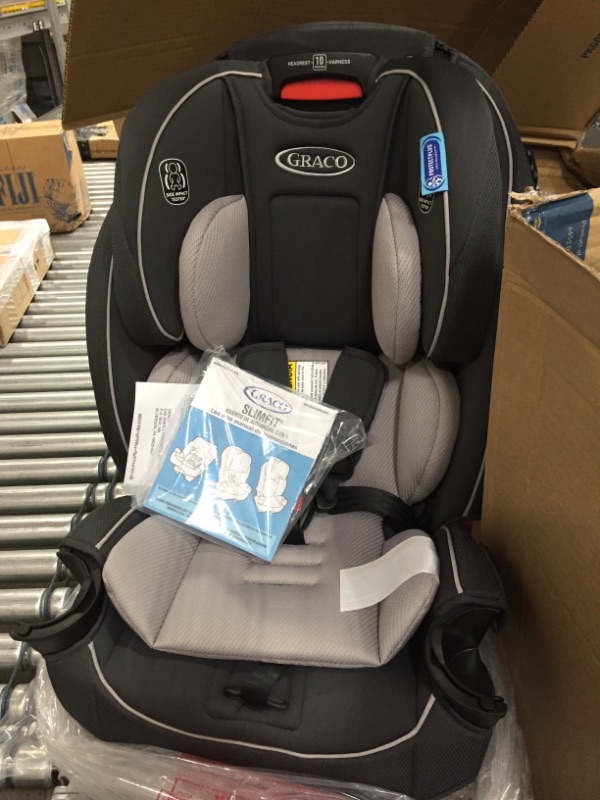 Photo 2 of Graco Slimfit 3 in 1 Car Seat | Slim & Comfy Design Saves Space in Your Back Seat, Redmond
