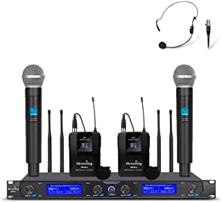 Photo 1 of MicrocKing Wireless Microphone System, UHF 4-