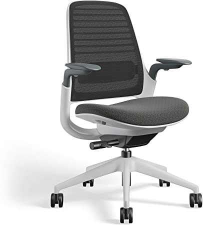 Photo 1 of USED: Steelcase Series 1 Office Chair, Hard Floor Casters, Graphite 23.75"D x 27"W x 41.25"H

