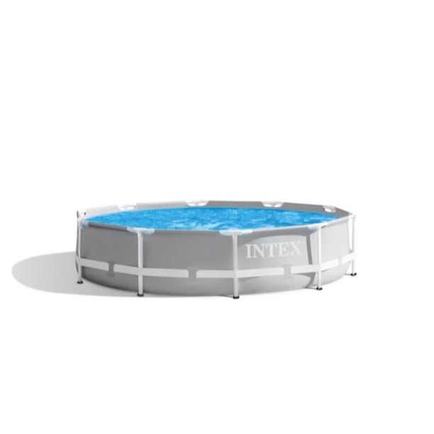 Photo 1 of  Intex 26701EH 10ft x 30in Prism Metal Frame Above Ground Swimming Pool with Pump
