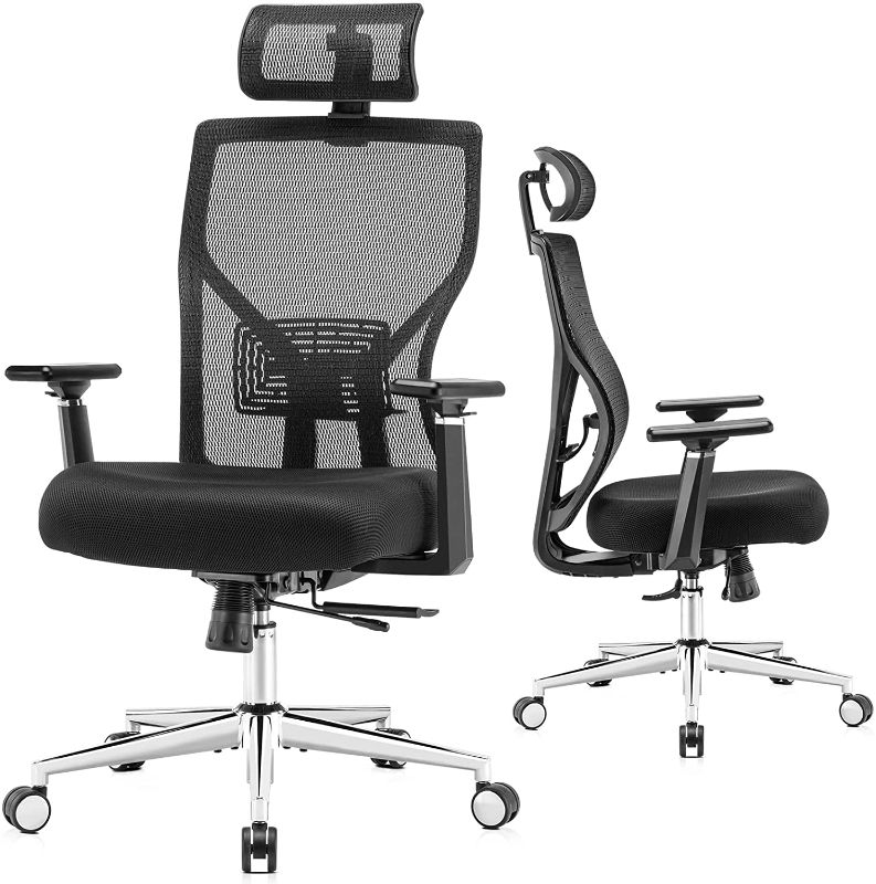 Photo 1 of Ergonomic Office Desk Chair,MOLENTS Adjustable Computer Chair (Incomplete - Parts Only)
