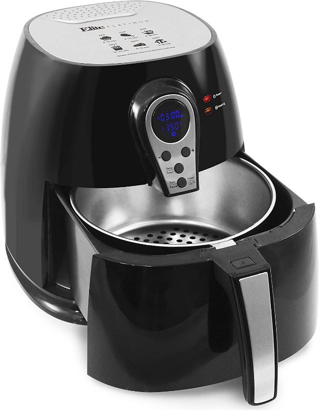 Photo 1 of Maxi-Matic EAF-05SS Air Fryer, Black 3.2 Quart
