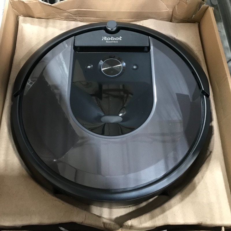 Photo 2 of iRobot Roomba i7+ (7550) Robot Vacuum with Automatic Dirt Disposal - Empties Itself for up to 60 days, Wi-Fi Connected, Smart Mapping, Works with Alexa, Ideal for Pet Hair, Carpets, Hard Floors, Black
