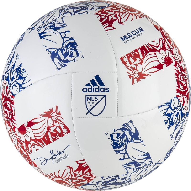 Photo 1 of Adidas MLS Glider Size 5 Soccer Ball - Blue
