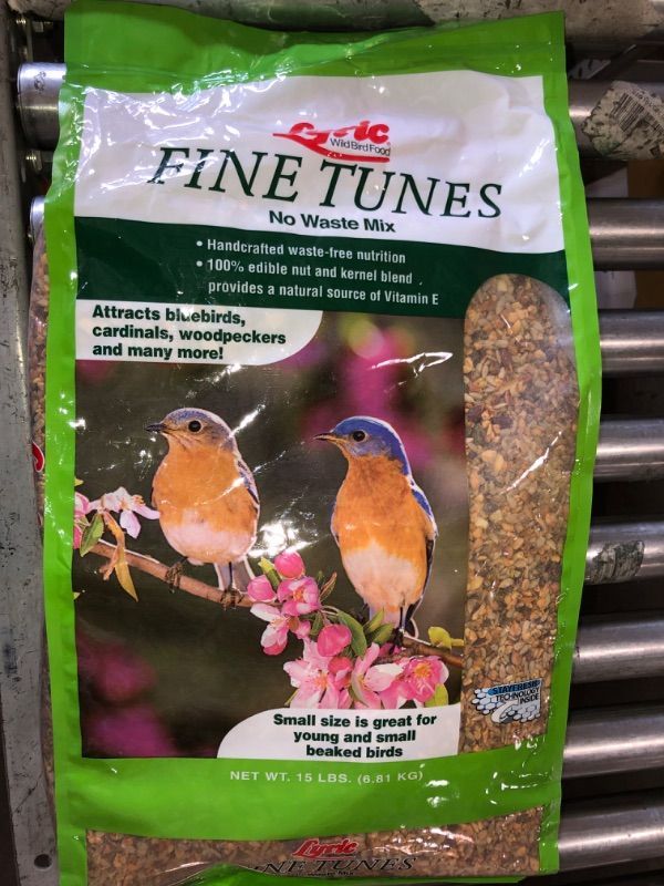 Photo 2 of BEST BY :: 12 /2022
 Lyric 2647440 Fine Tunes No Waste Bird Seed Mix, 15 lb

