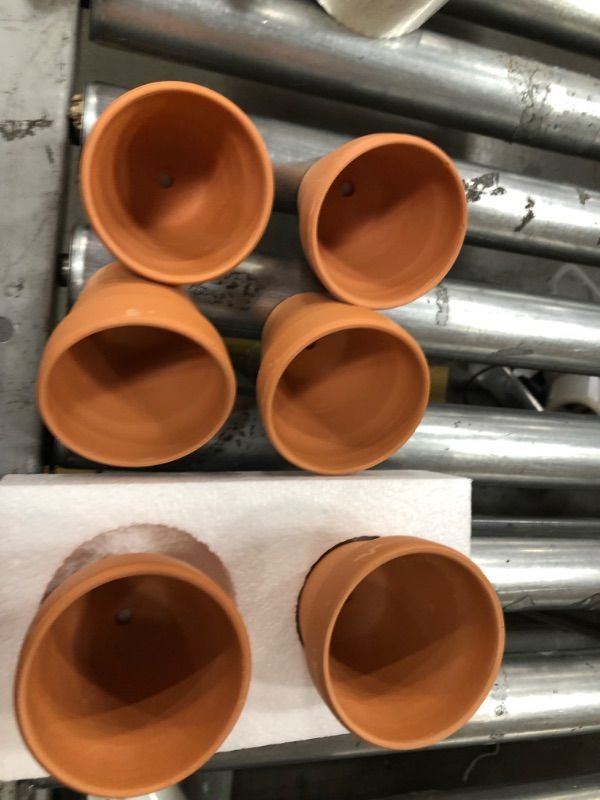 Photo 1 of 18 of- 3.2IN Terra Cotta Clay Pot 