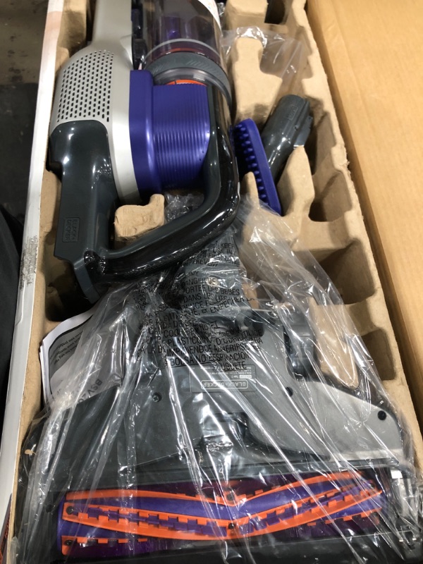 Photo 7 of BLACK+DECKER Powerseries Extreme Cordless Stick Vacuum Cleaner for Pets, Purple (BSV2020P)
