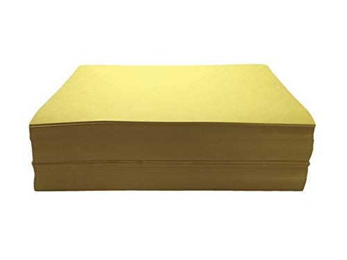 Photo 1 of **SOME SHEETS ARE MISSING**
Childcraft Construction Paper, 9 x 12 Inches, Yellow, Pack of 500 - 1465885
