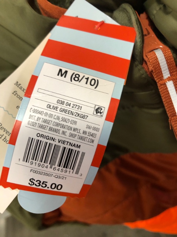 Photo 1 of * 12 PACK* BOYS SIZE MEDIUM 8/10*
Boys' Reversible Puffer Jacket - Cat & Jack™
