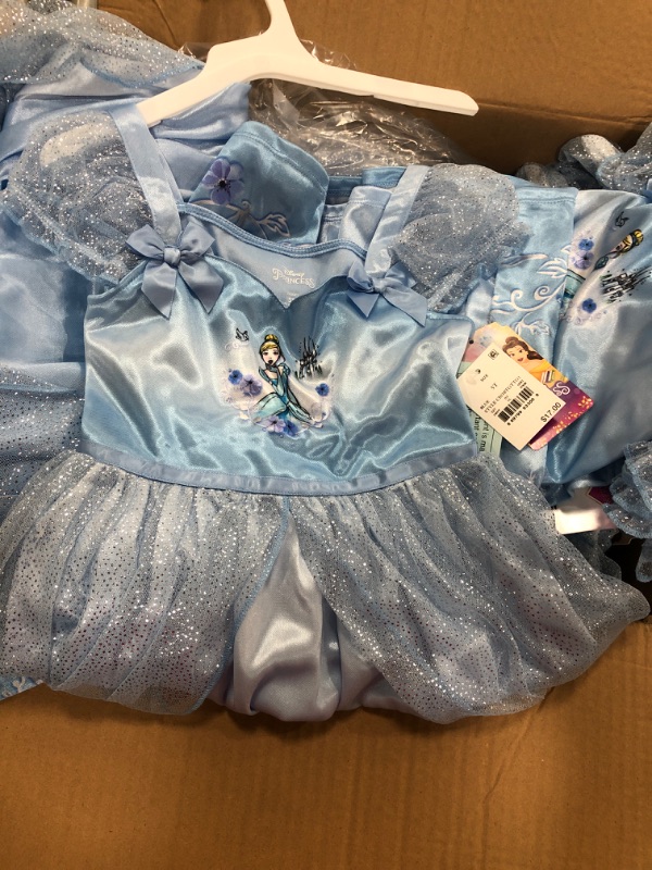 Photo 2 of **little girls size 5 t, 12 sets**
Toddler Girls' Cinderella Fantasy NightGown - Blue

