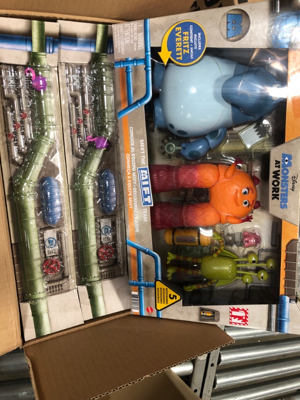 Photo 2 of 3 SETS
Disney / Pixar Monsters at Work Meet the MIFT Team Action Figure 3-Pack
