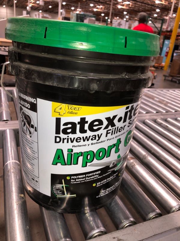 Photo 1 of Latex-ite 4.75 Gal. Airport Grade Asphalt Driveway Filler Sealer