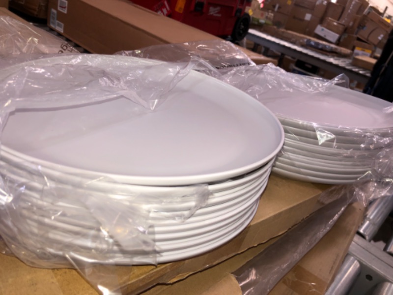 Photo 3 of 10.5" Plastic Dinner Plate - Room Essentials™-24 pack 

