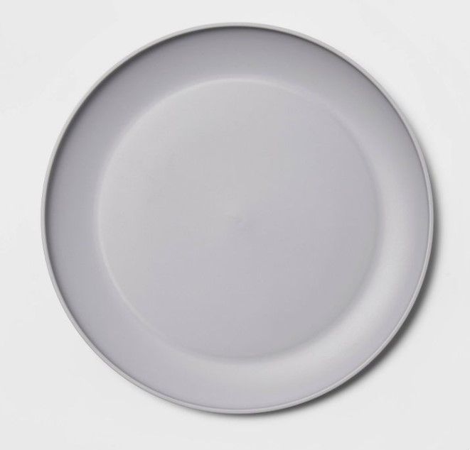 Photo 1 of 10.5" Plastic Dinner Plate - Room Essentials™-24 pack 

