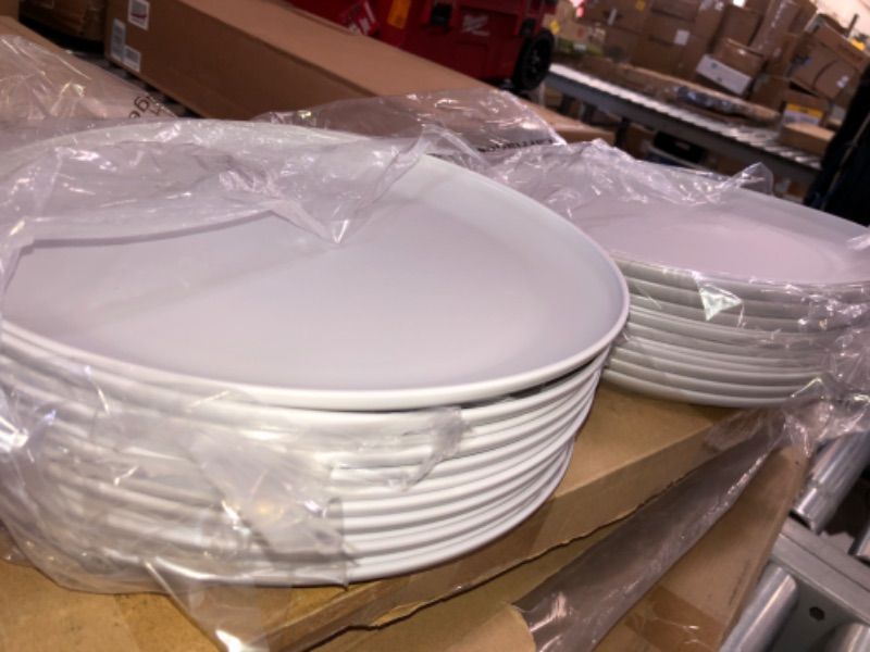 Photo 2 of 10.5" Plastic Dinner Plate - Room Essentials™-24 pack 
