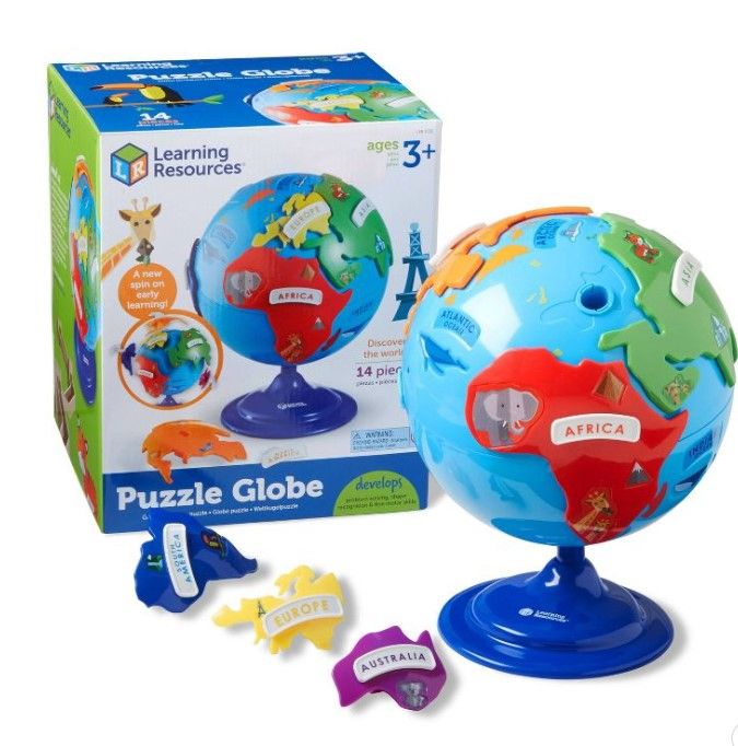 Photo 1 of Learning Resources Puzzle Globe

