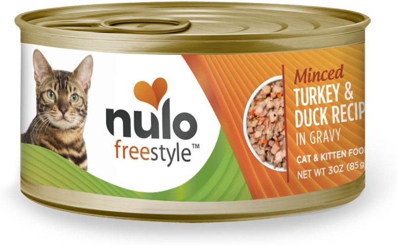 Photo 1 of (bb 03/25) Nulo Adult & Kitten Grain Free Canned Wet Cat Food 24 pack 
