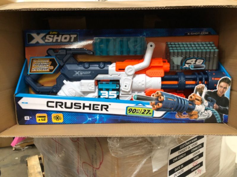 Photo 1 of 4 X-Shot EXCEL Crusher Blaster by ZURU
