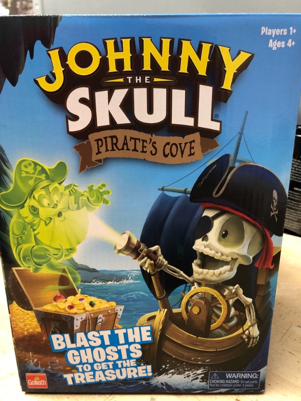 Photo 2 of 2- Johnny The Skull Pirate's Cove - Blast The Ghosts to Get The Treasure Game by Goliath