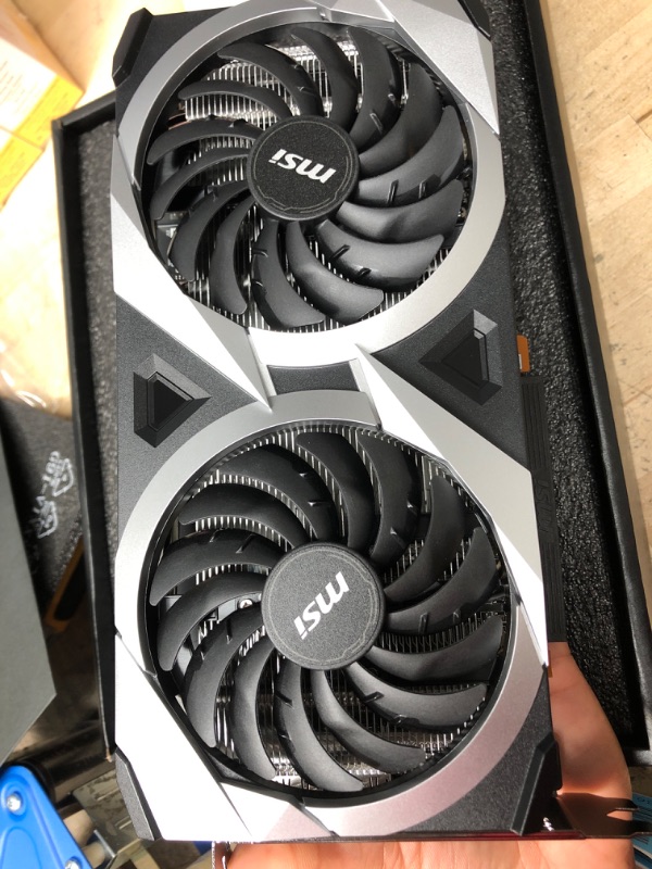 Photo 4 of MSI Gaming Radeon RX 6700 XT 192-bit 12GB GDDR6 DP/HDMI Dual Torx 3.0 Fans FreeSync DirectX 12 VR Ready OC Graphics Card (RX 6700 XT MECH 2X 12G OC)