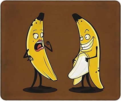 Photo 1 of Hipster Golden Sunflowers Gaming Mouse Pad (Banana)