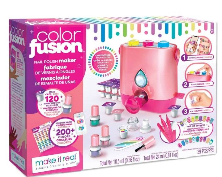 Photo 1 of 6 pack make it real Color Fusion Nail Polish Maker

