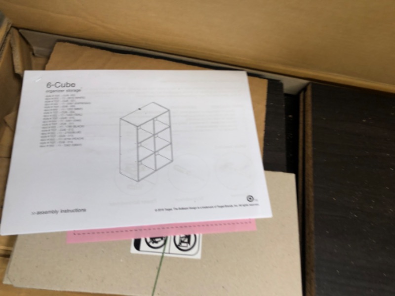 Photo 2 of 11" 6 Cube Organizer Shelf - Room Essentials™
