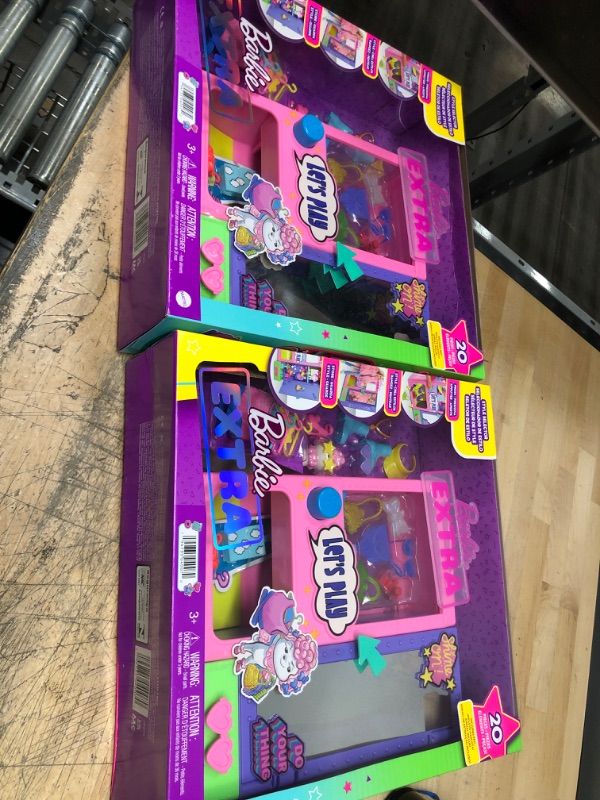 Photo 1 of 2 pack -Barbie Extra Surprise Fashion Closet Playset
