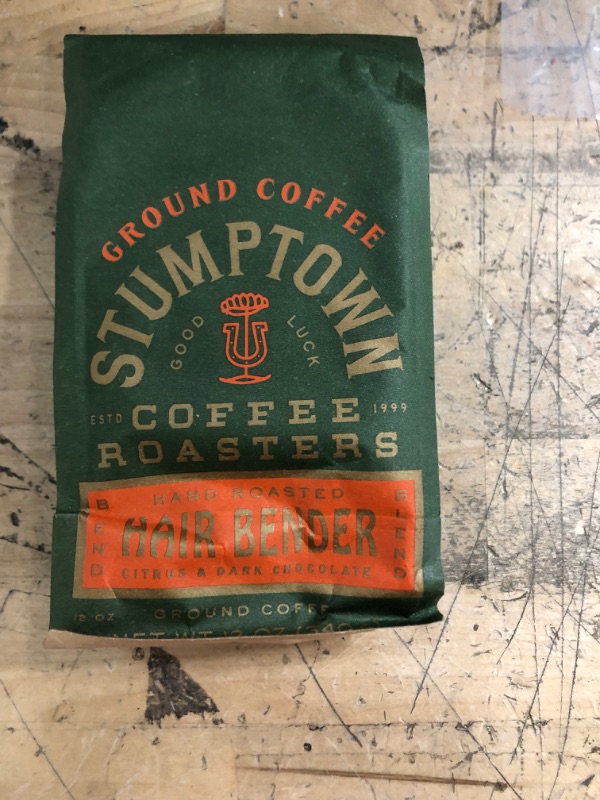 Photo 2 of *** NO RETURNS*** NO REFUNDS***
Stumptown Hair Bender Ground Light Roast Coffee - 12oz ***expired 6/7/22**** 