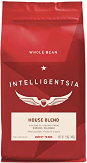 Photo 1 of *** NO RETURNS*** NO REFUNDS***
Intelligentsia Coffee, Light Roast Whole Bean Coffee - House Blend 12 Ounce Bag with Flavor Notes of Milk Chocolate, Citrus and Apple
***bb 6/11/22***