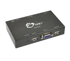 Photo 1 of SIIG USB VGA KVM Console Extender Over CAT5 - KVM Extender
