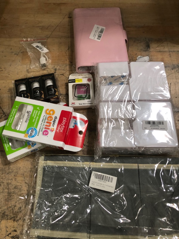 Photo 1 of ** MISC HOME BUNDLE***
PHONE HOLDERS, STGORAGE BINS FOR CAR, DIAPER GENIE FILTERS, LASH LIFT CREAMS, APPLE WATCH COVER, PINKER PLANNER, C-CORD CHARER CORD